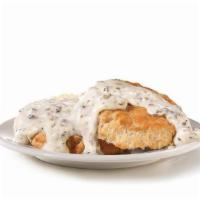 Biscuit 'N' Gravy™ · Buttermilk biscuit smothered in sausage gravy.. Breakfast served until *10:30am (*Hours may ...