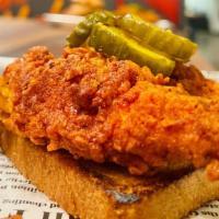 2 Chicken Tenders · Two Hand Breaded Chicken Tenders | Slaw | Texas toast | Pickles | Tikka Sauce .