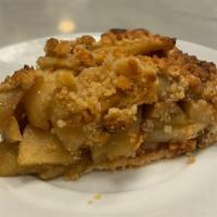 Slice Of Homemade Apple Pie · Big Slice of Apple Pie, Ice Cream, and Caramel