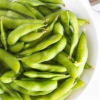 Edamame · Steamed Green Soy Bean; lightly salted.