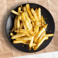 Classic Fries · Soon to be crispy potatoes fried until golden crisp - garnished with sea salt and spices. Se...