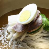 Chilled Buckwheat Noodle Soup · 