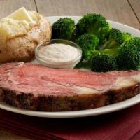 Our Hand-Carved 10Oz Prime Rib · Slow roasted and sliced to order, our Prime Rib . delivers our most tender, favorable cut of...