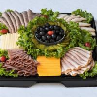 Classic Meat And Cheese Tray - Large · 16