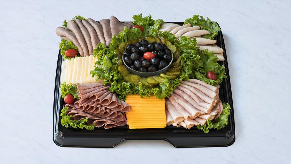 Classic Meat And Cheese Tray - Large · 16