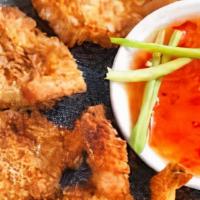 Coconut Prawn (6 Pcs) · Deep fried prawns in coconut breading served with sweet chili sauce.