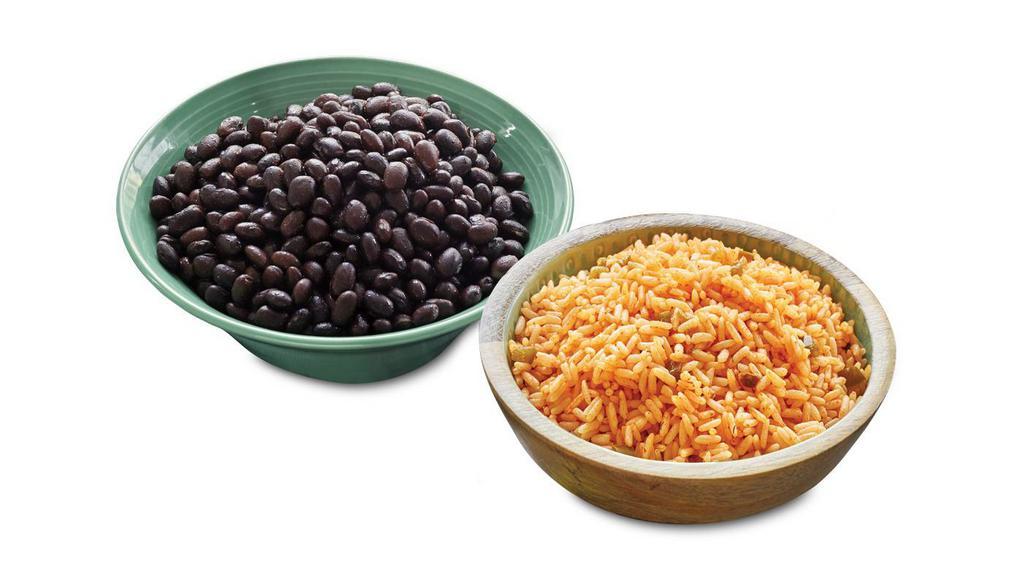 Rice & Beans · 340-360 Cal.