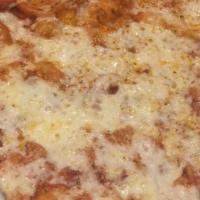 Cheese Pie Slice · Mozzarella, tomato sauce, parmesan