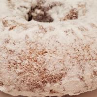Sour Cream Powdered Sugar Cake Donut · 