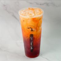 Thai Iced Tea · A spiced black tea paired with a splash of half & half that makes this drink  creamy and rich.