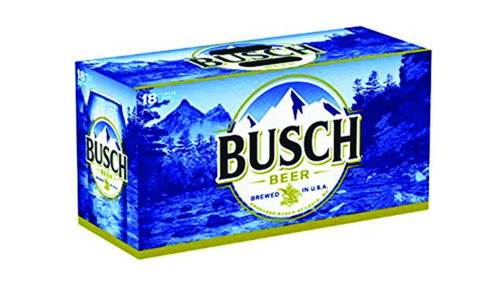 Busch, 18 Pack, 16Oz Cans (4.6% Abv) · 