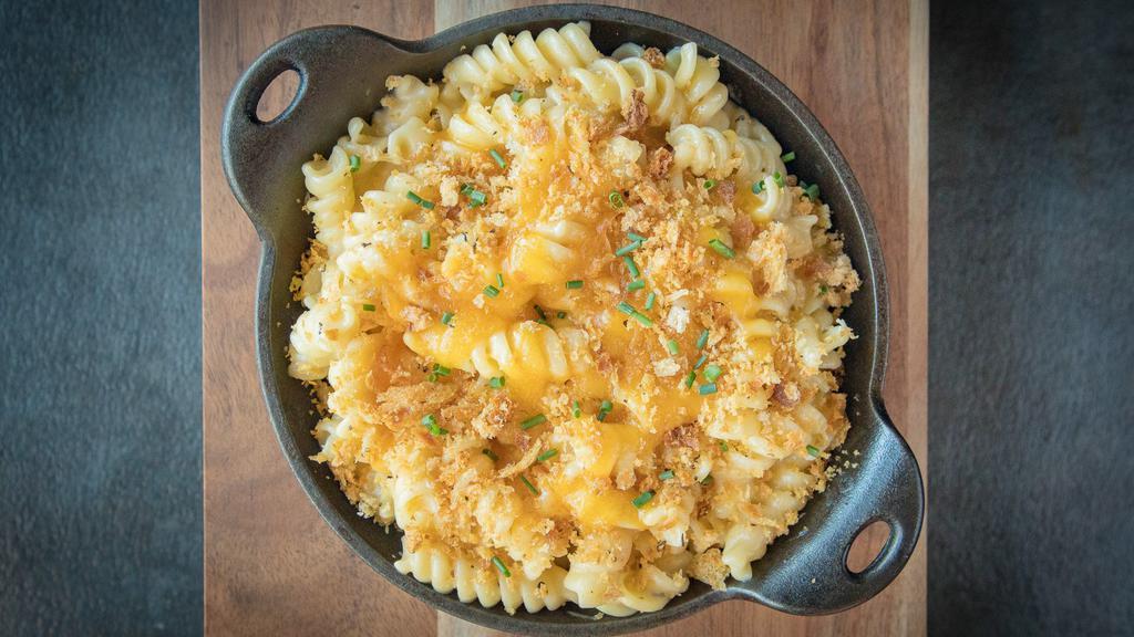 House Mac And Cheese · Homemade Mac and Cheese. With Herb Bread Crumbs