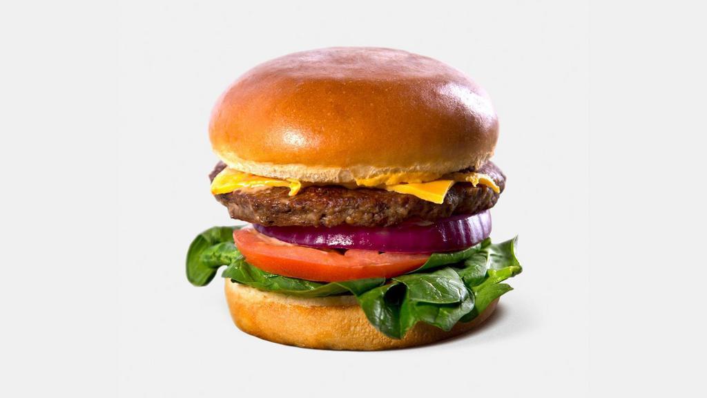 Ph Vegan Burger · Organic, Non-GMO Vegan Patty -or- Impossible Patty, Spinach, Tomato, Avocado, Red Onion, and House-made Vegan Thousand Island Dressing.