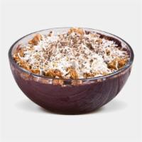 Acai Coconut Bowl · Organic Unsweetened Acai, Vanilla Whey, Coconut Milk, & Coconut Water, topped with Coconut F...