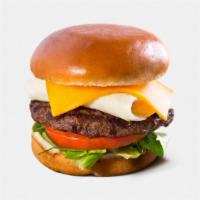 Ph Burger · Organic Grass-Fed Bison, Three Egg Whites, Low-Fat Cheddar Cheese