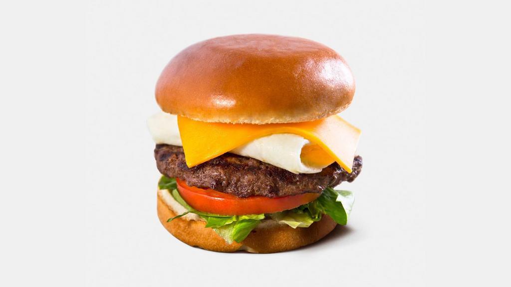 Ph Burger · Organic Grass-Fed Bison, Three Egg Whites, Low-Fat Cheddar Cheese