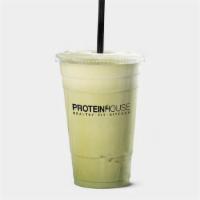 24 Oz Matcha Green Tea · Matcha Green Tea and Vanilla, served hot or iced with your choice of milk.