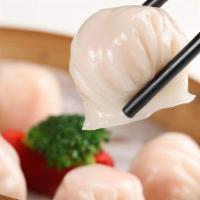 Pork & Shrimp Dumplings(6Pcs)猪肉虾仁饺子 · 