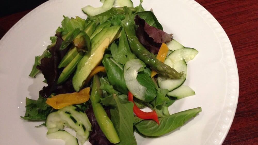 Green Salad · Contains fish or fish stock.