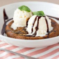 The Big Baked Babbo Pizza Cookie · Family style pizza cookie served with vanilla ice cream with your choice of strawberry, choc...