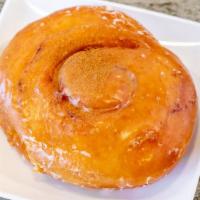 Premium Donuts · Choose Apple Fritter, Coco Donut, Cinnamon Roll