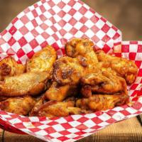 Wings · Choose from our Wings Of Fire or Honey Glazed BBQ. Also available in boneless varieties.