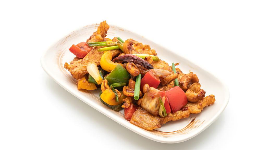 Ginger Seafood Combo Stir Fry · Stir fry with shrimp, scallops, squid, ginger and your choice of tofu or mix vegetables.