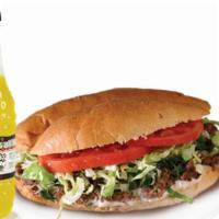 Combo #73 - Torta Regular  · Choice of meat, onions, cilantro, jalapeños, mayo, salsa and lettuce. Add avocado extra. No ...