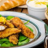 Chicken Fingers · Delicious Chicken Fingers breaded and fried to perfection.