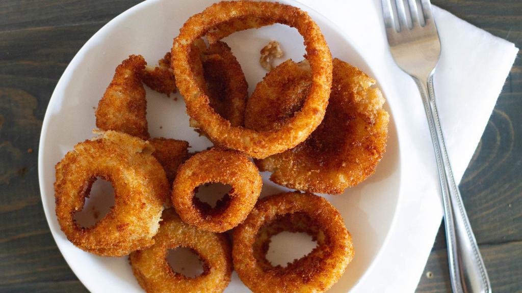 Onion Rings · Served with fry sauce.