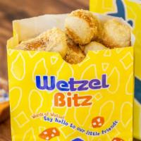 Almond Crunch Bits · Fresh from the oven Wetzel's Bits tossed with sweet and salty almond crunch.