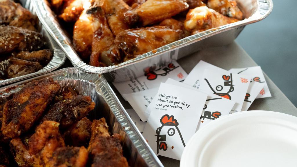 30 For 30 Wings · 30 wings, 30 bucks. For the super fans. Your choice of sauce.