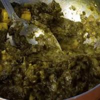 Paneer Saag · Spinach and cheese curry. Must try for spinach lovers!
.