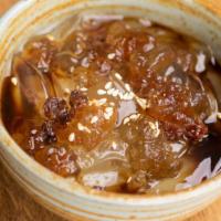 Sweet Sichuan Iced Jelly / 四川冰粉 · A soothing chilled grass jelly
