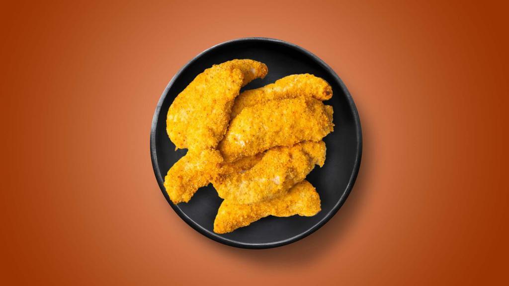 Original Tenders · 3 batter-fried chicken tenders, no sauce. Served with a side of blue cheese or ranch.