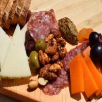 Small Mr. Miner'S Board  · 2 Charcuterie & 2 Cheese Selections  - Served with accoutrement.