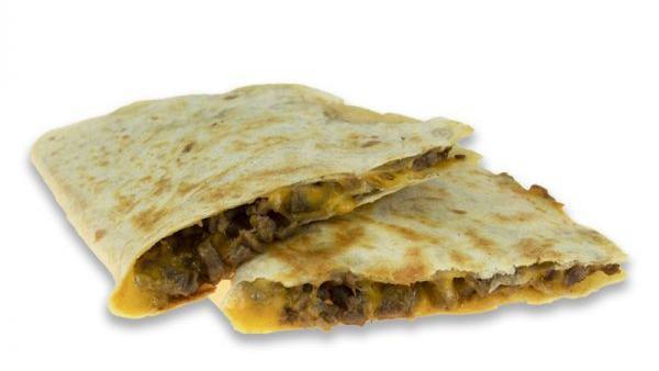 Quesadilla With Filling · Tortilla filled with cheddar cheese and your choice of (chicken, pollo asado, carne asada, or beef).