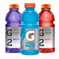 Bottled Gatorade (20 Oz.). · When you sweat, you lose more than water. Gatorade Thirst Quencher contains critical electro...