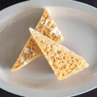 Rice Crispy Sweet Treat. · Chewy Marshmallow Bar with browned butter and sea salt. Certified gluten-free and free of GM...