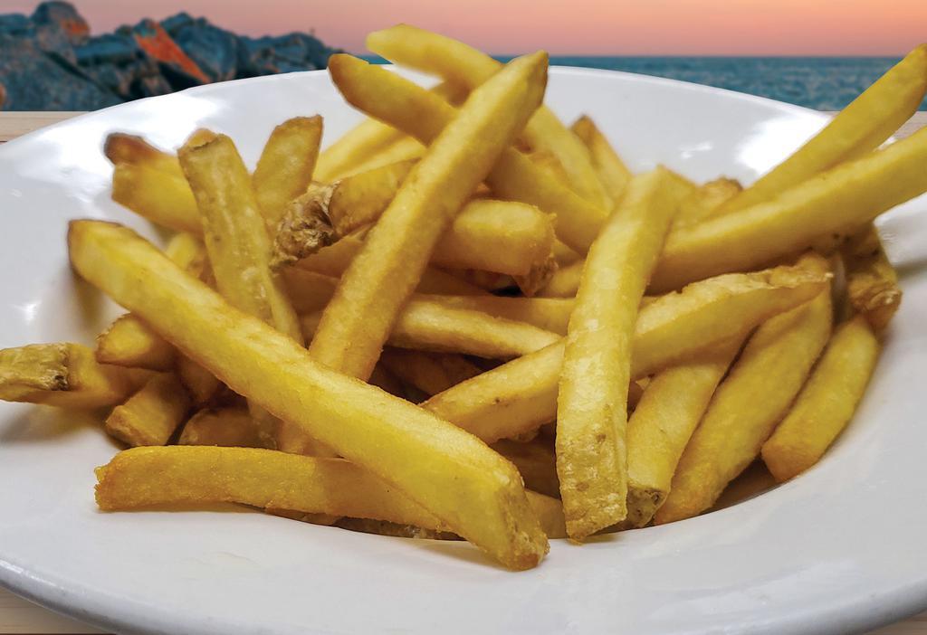 French Fries. · Regular French fries or Spiced up fries with our famous Parmesan Cajun Seasoning!
