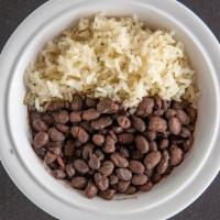 1/2 Bean & 1/2 Rice - Large. · 
