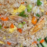 5. Thai Crab Fried Rice · Thai style fried rice with fresh crab meat, eggs and carrot.