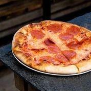 Kids Pepperoni Pizza · Pepperoni Pizza comes with French fries or fruit