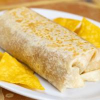 All Meat Burrito · Burrito with choice of meat, onions and hot sauce.