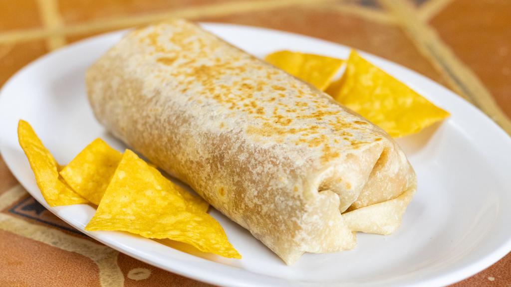 All Meat Burrito · Burrito with choice of meat, onions and hot sauce.