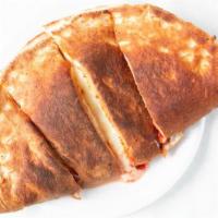 Cheese Calzone · Baked in 12