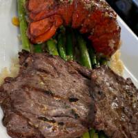 Langosta Cantinera · Steak and Lobster tail