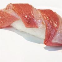 Toro (1 Piece) · Consuming raw or undercooked meats, poultry, seafood, shellfish or eggs may increase your ri...