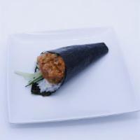 Spicy Salmon Hand Roll (1 Piece) · Consuming raw or undercooked meats, poultry, seafood, shellfish or eggs may increase your ri...
