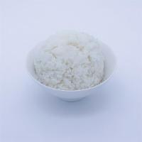Rice · Steamed white rice.